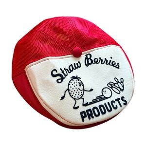 Hysteric Glamour straw berries hat